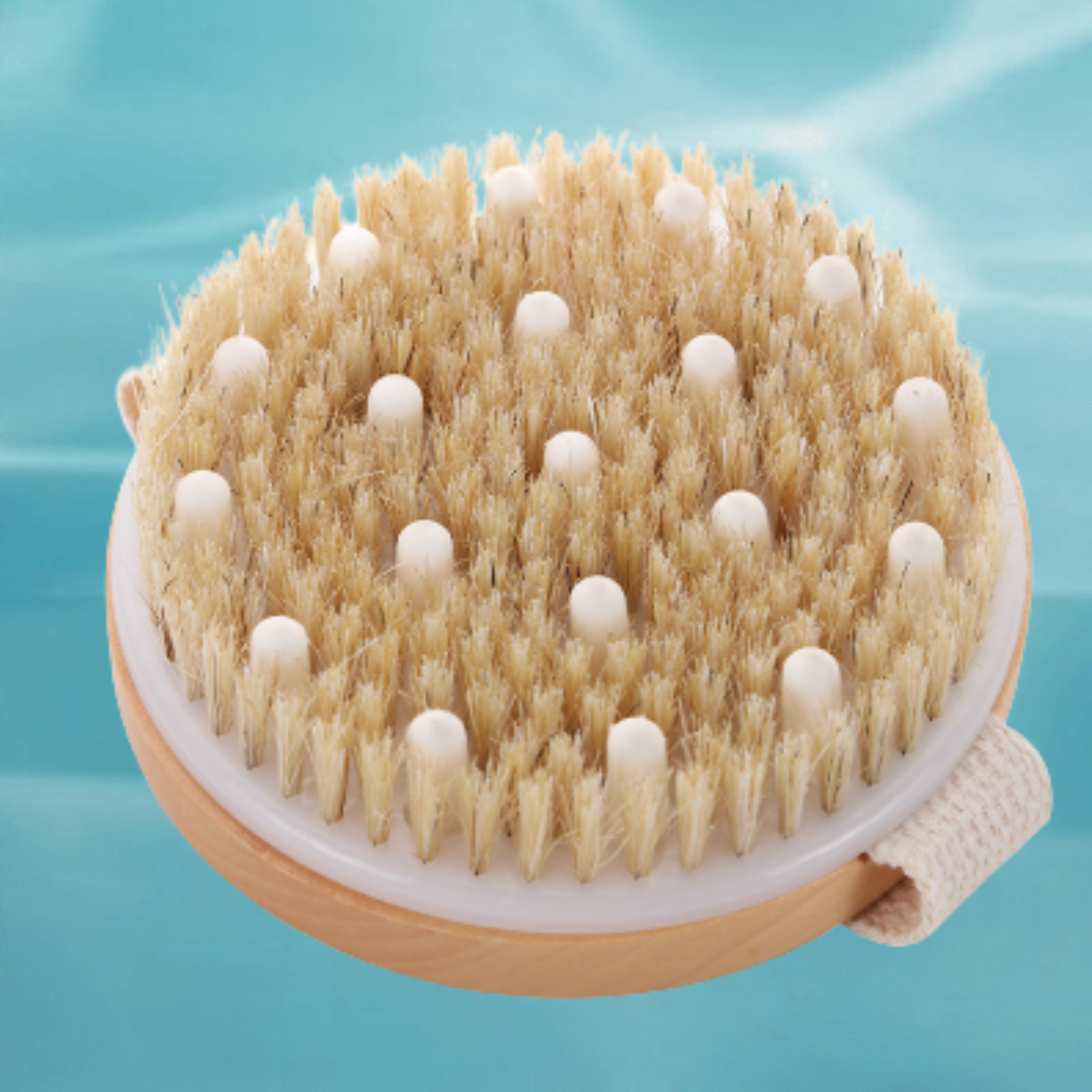 Lymphatic massage brush
